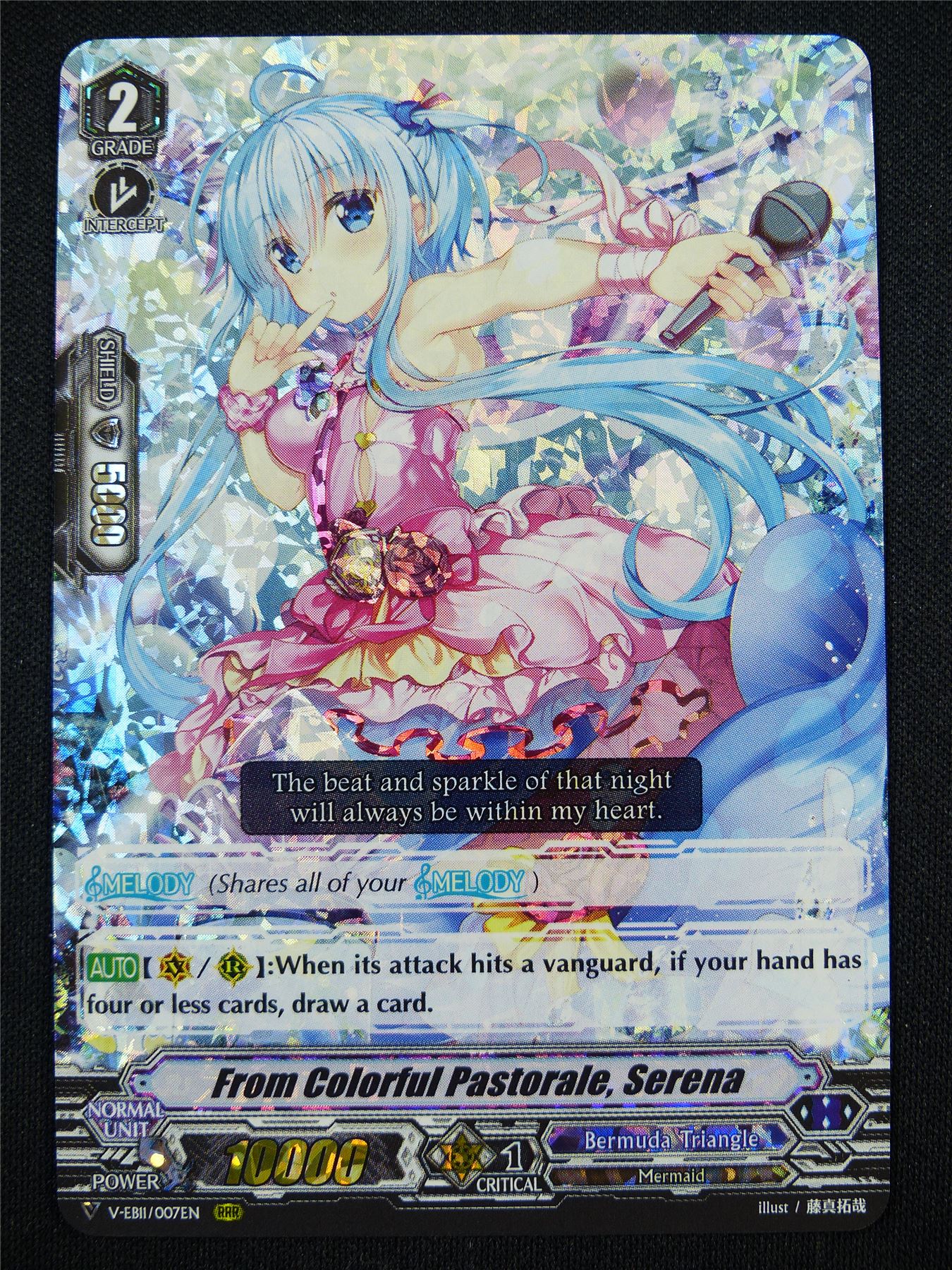 From Colorful Pastorale Serena V-EB11 RRR - Vanguard Card #PS