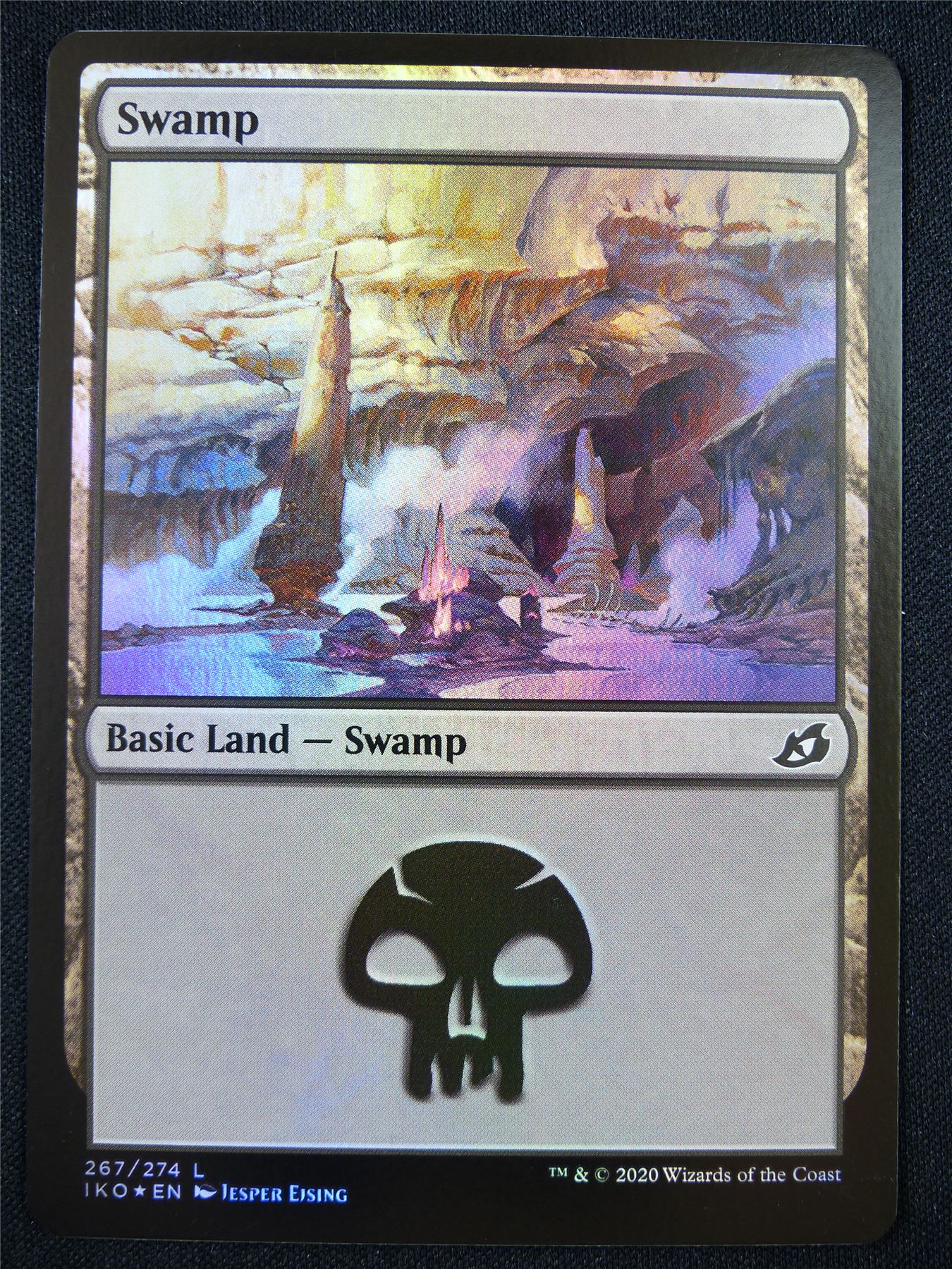 Swamp 267/274 Foil - Mtg Card #21N