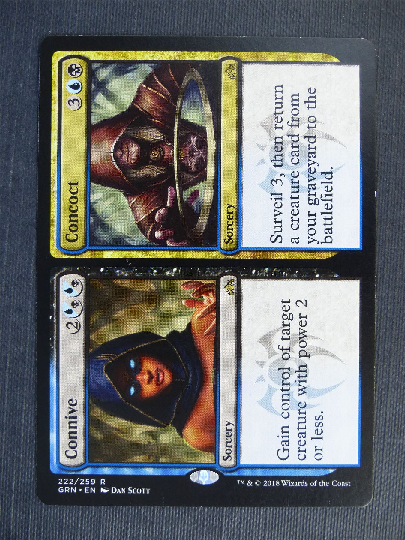 connive mtg cards Leader, Super-Genius - Marvel Super Heroes Mint / near mint condition trading card keyword:"connive"  Scryfall Magic: The