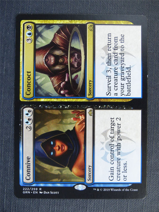 Connive Concoct - Mtg Magic Cards #2M7