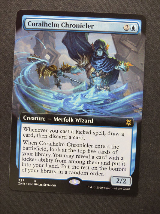 Coralhelm Chronicler Showcase - Mtg Magic Cards #AG