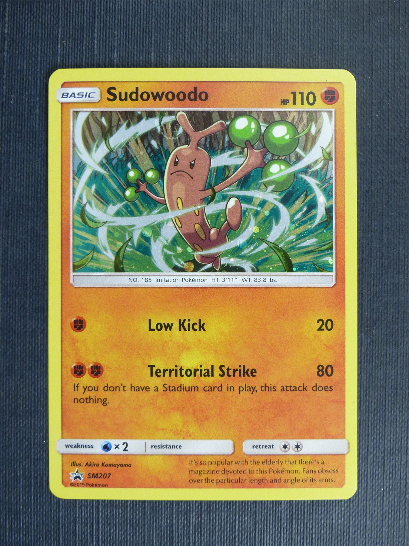 Sudowoodo SM207 Promo Holo - Pokemon Cards #1FP