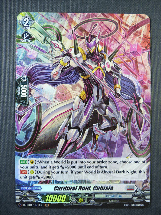 Cardinal Noid Cubisia D-BT01 H - Vanguard Card #6YU