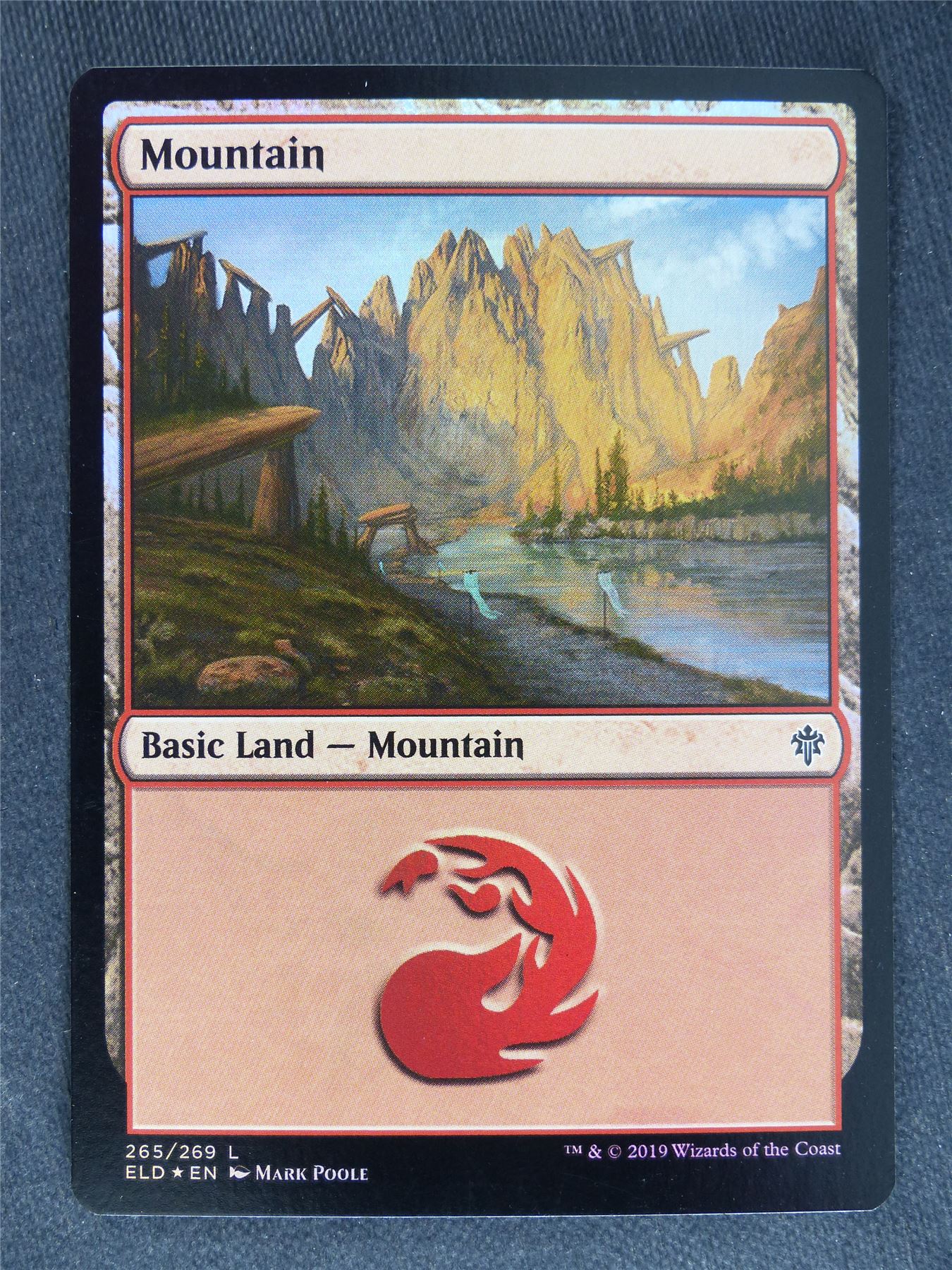 Mountain 265/269 Foil - Mtg Mgic Cards #SU