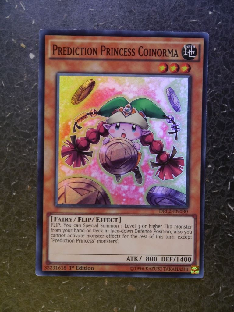 Yugioh Cards:PREDICTION PRINCESS COINORMA DRL2 SUPER RARE # 2H11