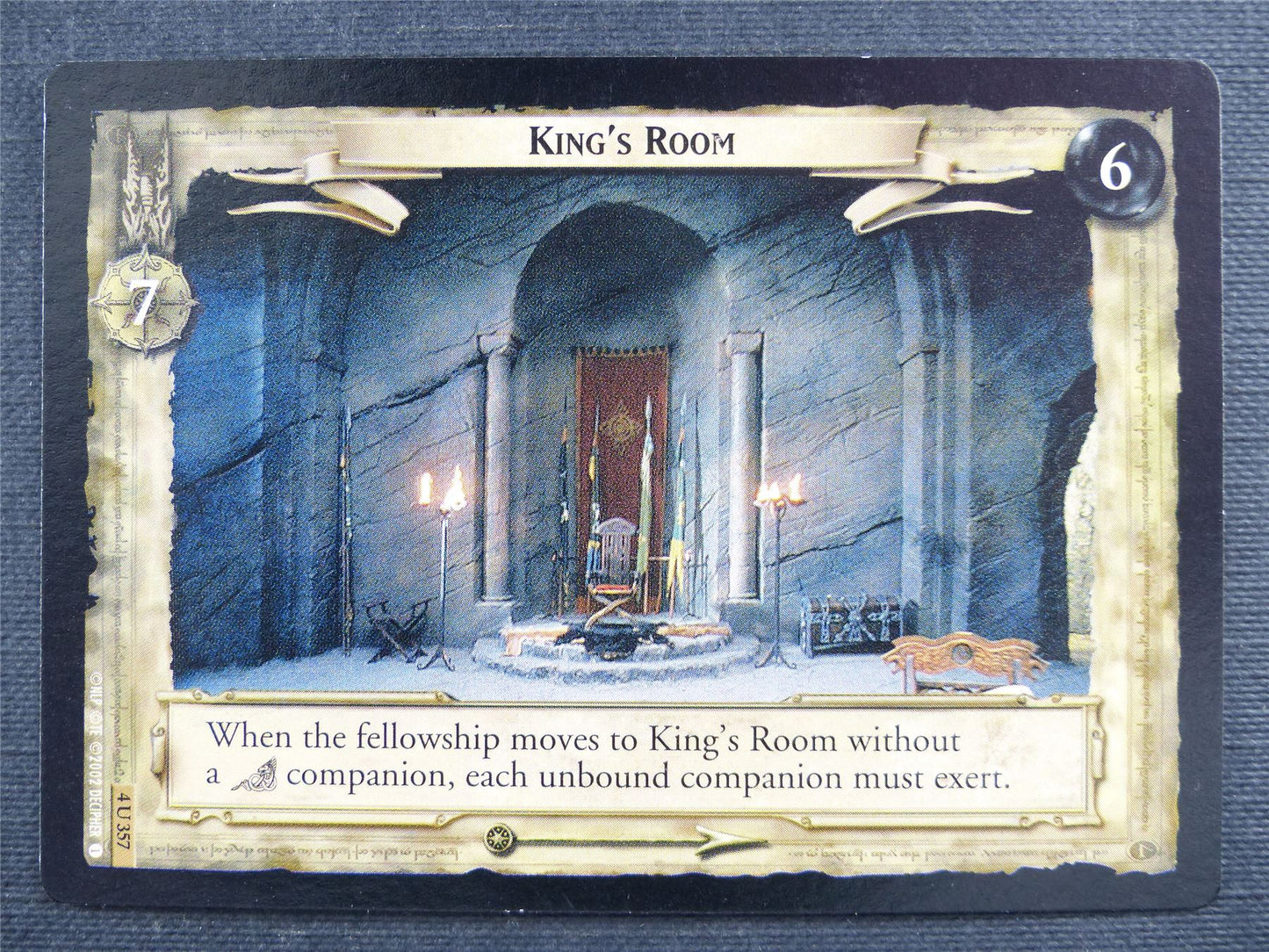 King's Room 4 U 357 - LotR Cards #2XN