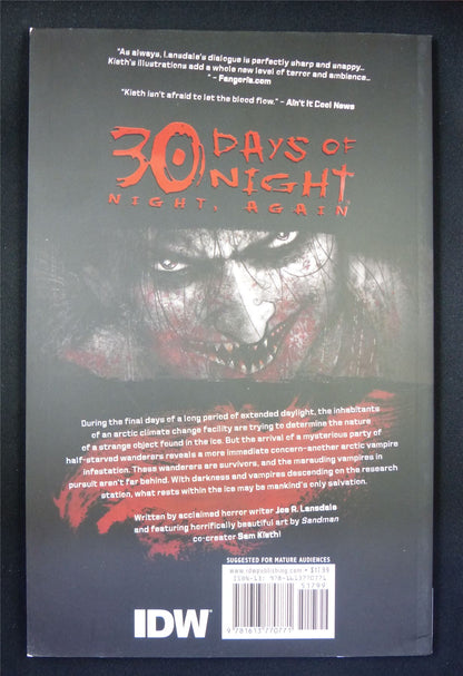 30 Days of Night: Night Again - IDW Graphic Softback #24X