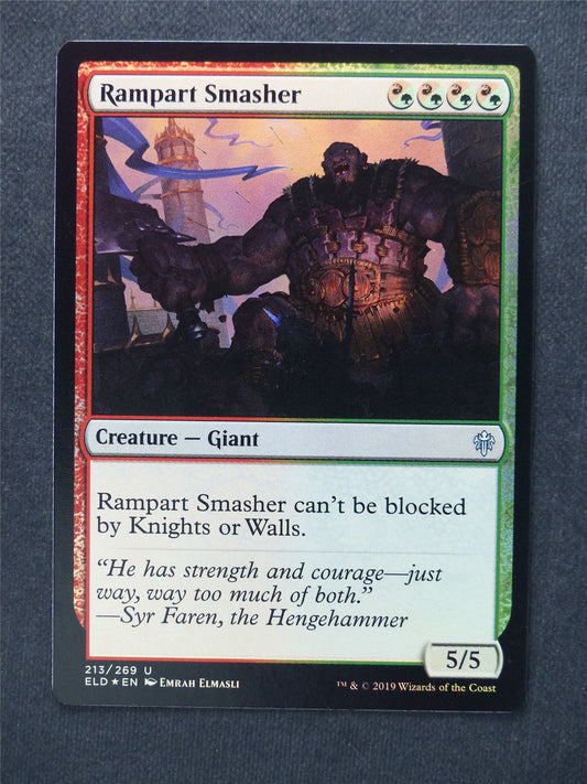 Rampart Smasher Foil - Mtg Magic Cards #TE