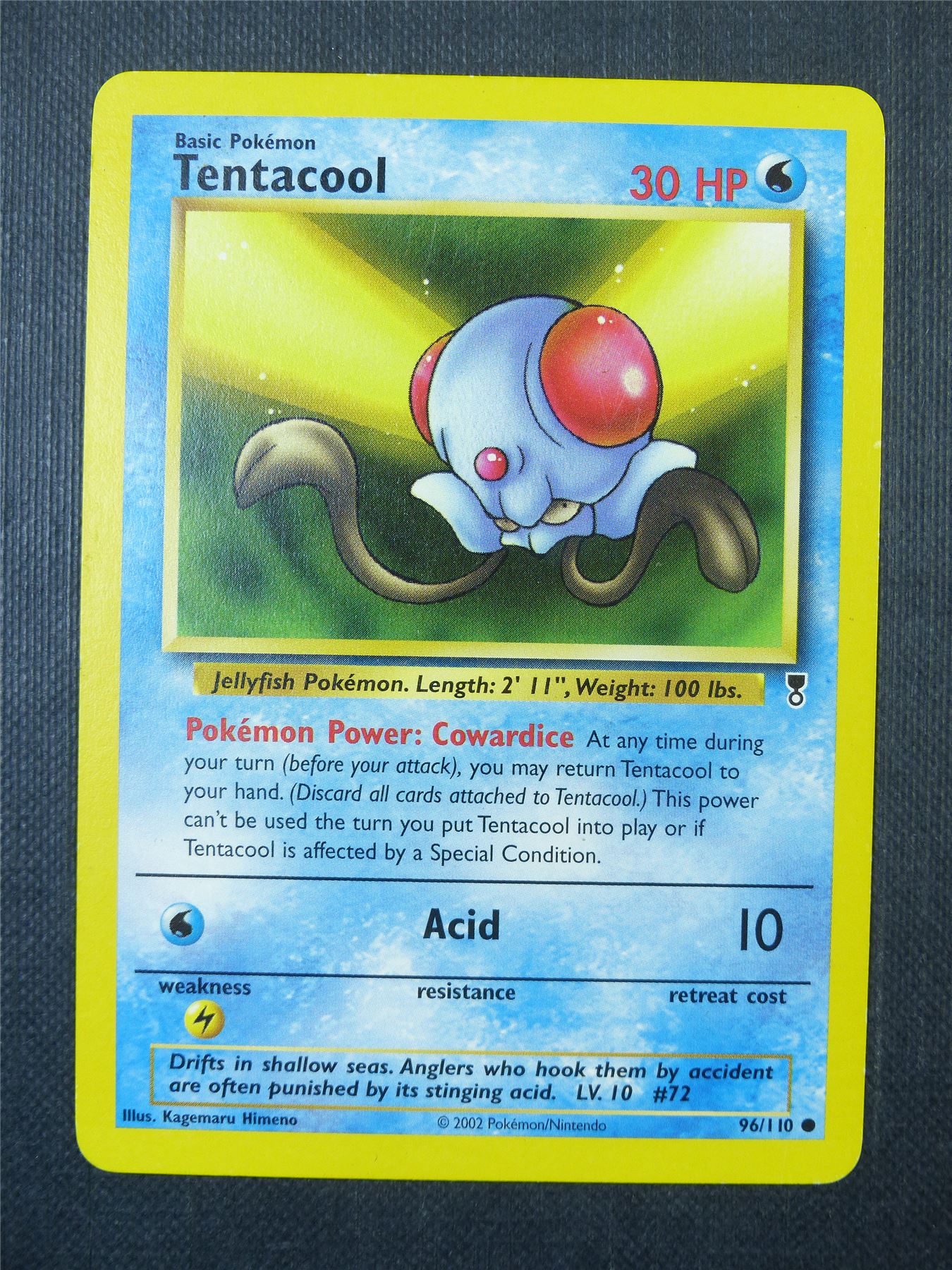 Tentacool 96/100 - Pokemon Card #9Q0