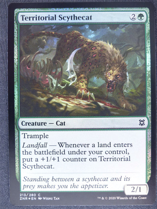 Territorial Scythecat Foil Mint - Mtg Magic Cards #4R