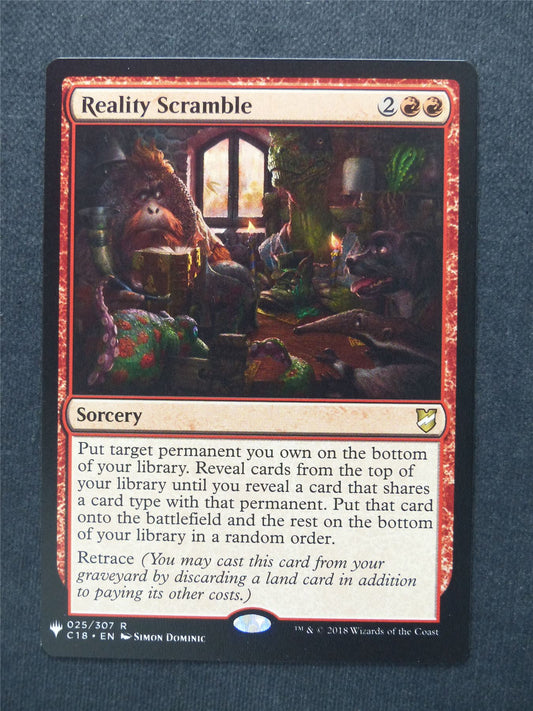 Reality Scramble - Mtg Magic Cards #ER