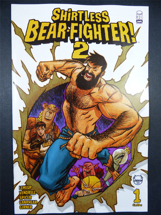 SHIRTLESS Bear-Fighter! 2 #1 - Aug 2022 - Image Comics #629