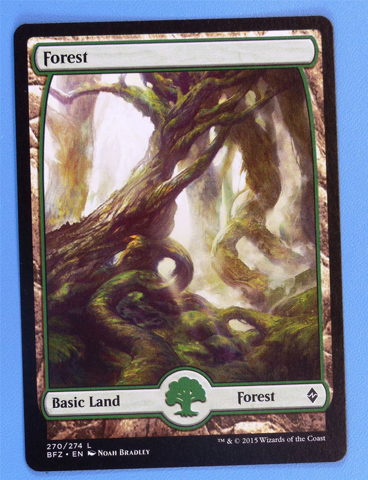 Forest - Full Art - Mtg Card # 2I18