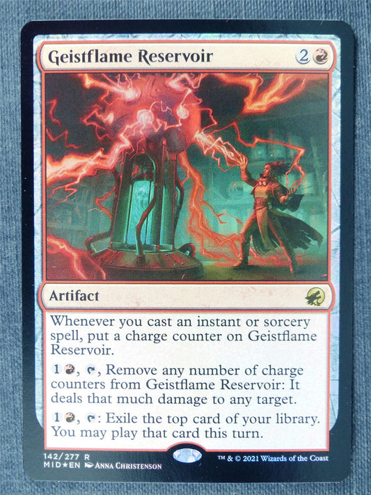 Geistflame Reservoir Foil - MID - Mtg Cards #3SQ