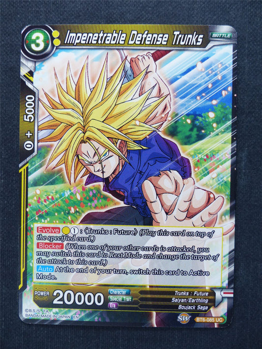 Impenetrable Defense Trunks - Dragon Ball Super Cards #82