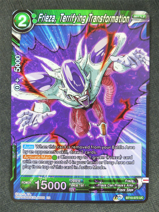Frieza Terrifying Transformation Foil - Dragon Ball Super Cards #8M