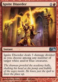 Mtg Magic Card: M10 : Ignite Disorder
