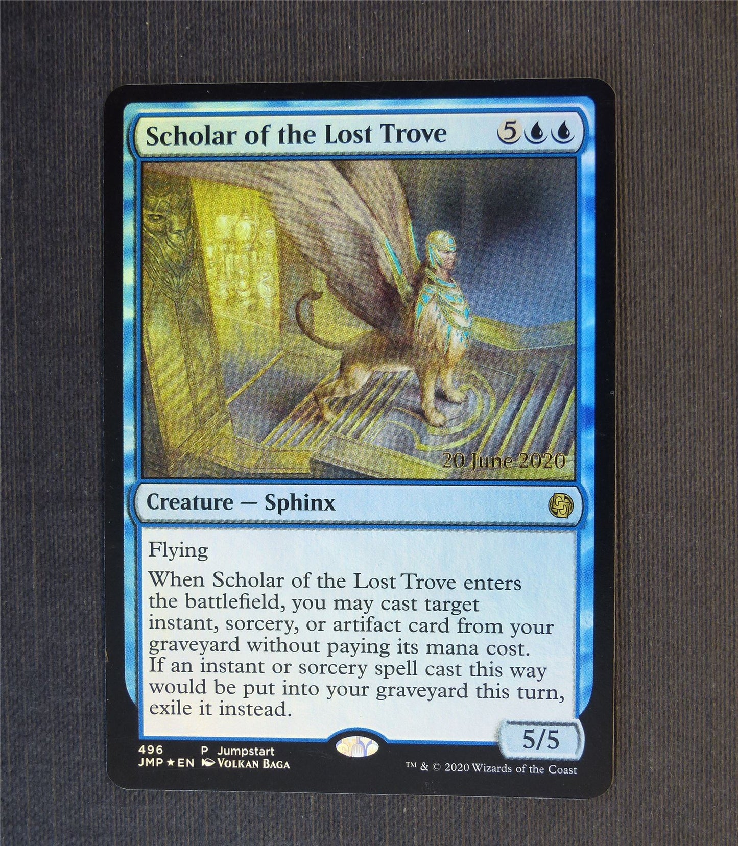 Scholar of the Lost Trove Promo Foil - Mtg Magic Cards #4TQ