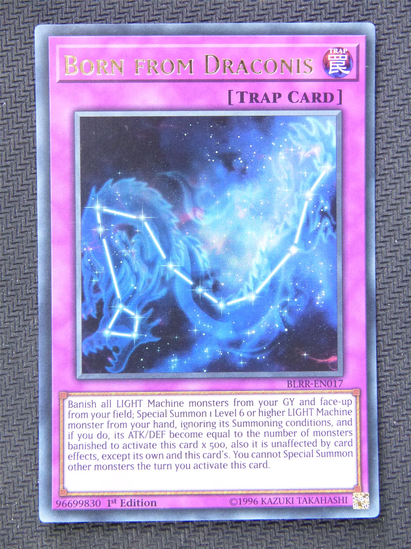 Born From Draconis BLRR - Ultra Rare - Yugioh Card #5KU