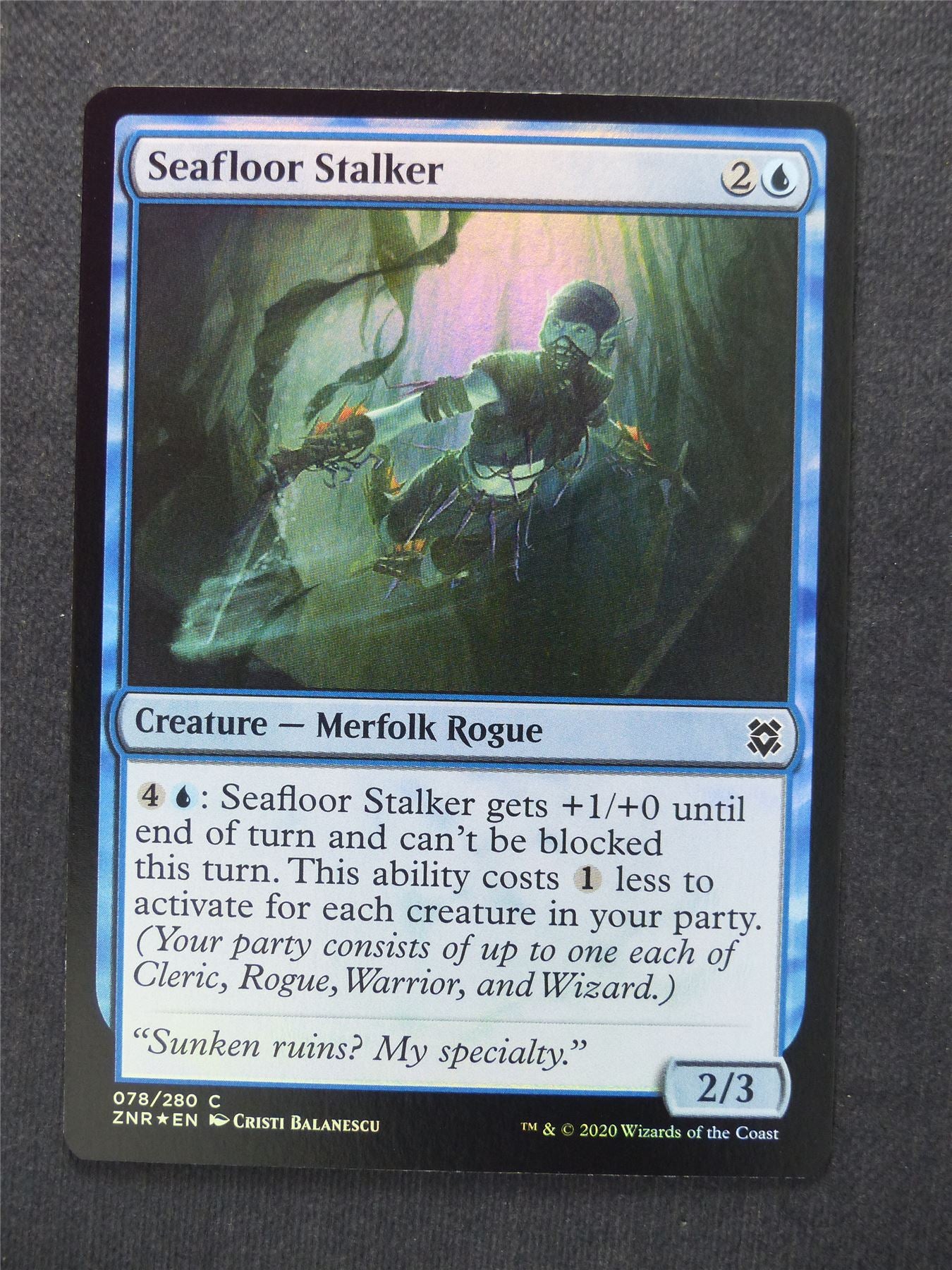 Seafloor Stalker Foil - Mtg Magic Cards #5M