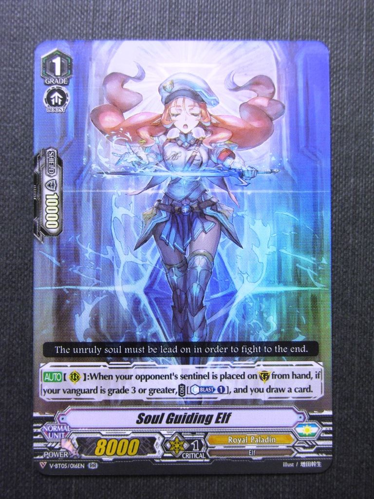 Soul Guiding Elf V-BT05 RR - Vanguard Cards #3D