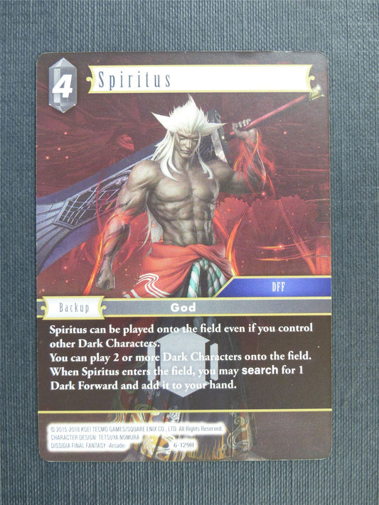 Spiritus 6-129H - Final Fantasy Cards #2QO