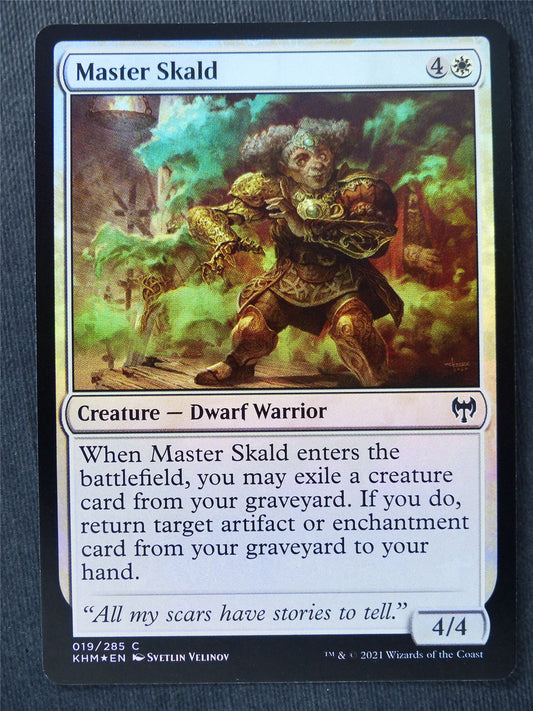 Master Skald Foil - Mtg Magic Cards #XB