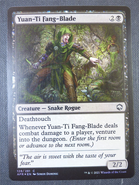 Yuan-Ti Fang-Blade Foil - Mtg Card #2BP