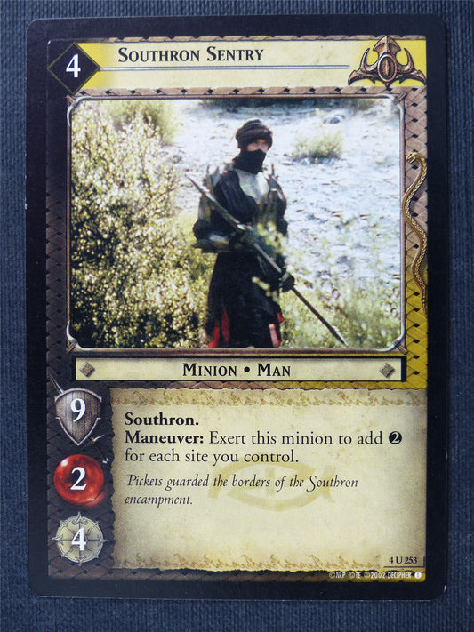 Southron Sentry 4 U 253 - LotR Cards #2TJ