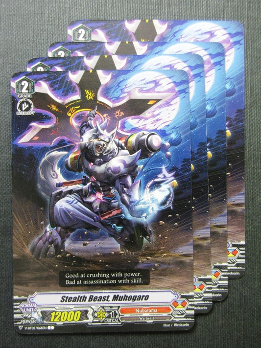 Stealth Beast Muhogaro x4 - V-BT05 - Vanguard Cards #CN