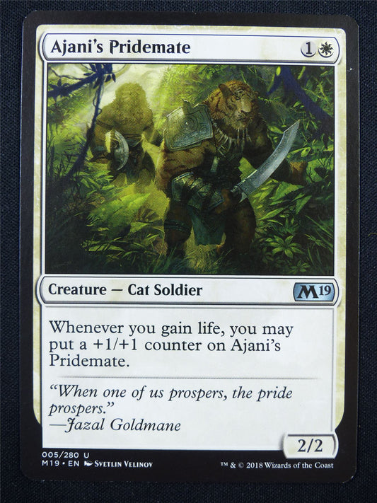 Ajani's Pridemate - Mtg Card #2AY