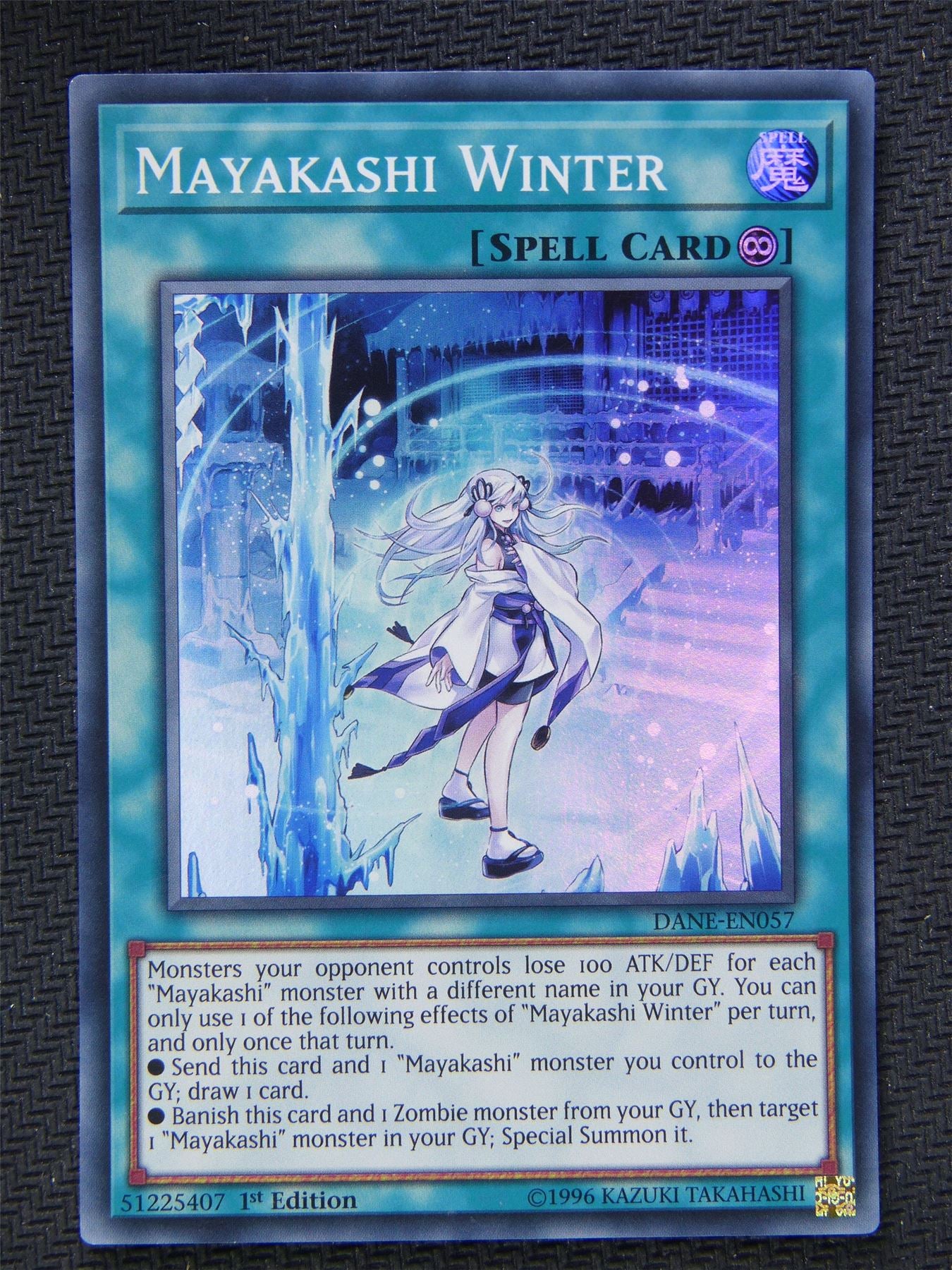 Mayakashi Winter DANE - Super Rare - Yugioh Card #624