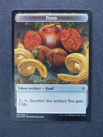 Giant Food Token Foil - Mtg Magic Cards #ZR