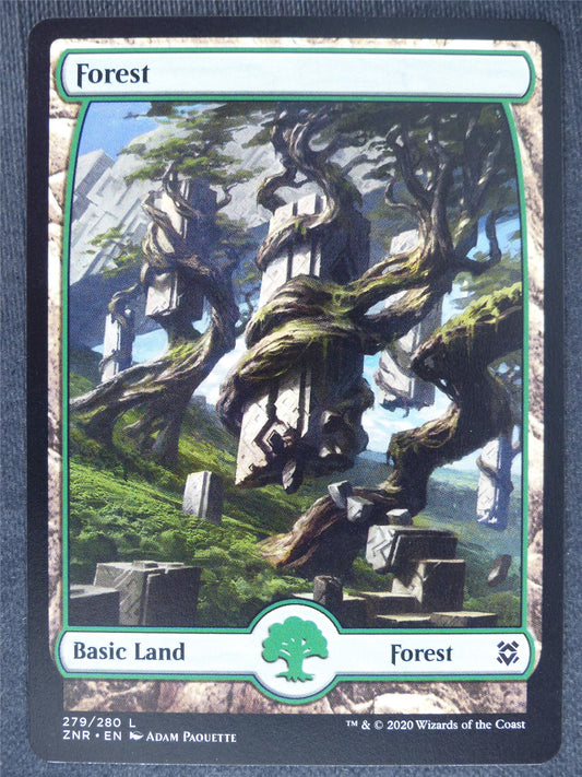 Forest 279/280 Full art - Mtg Magic Cards #AA