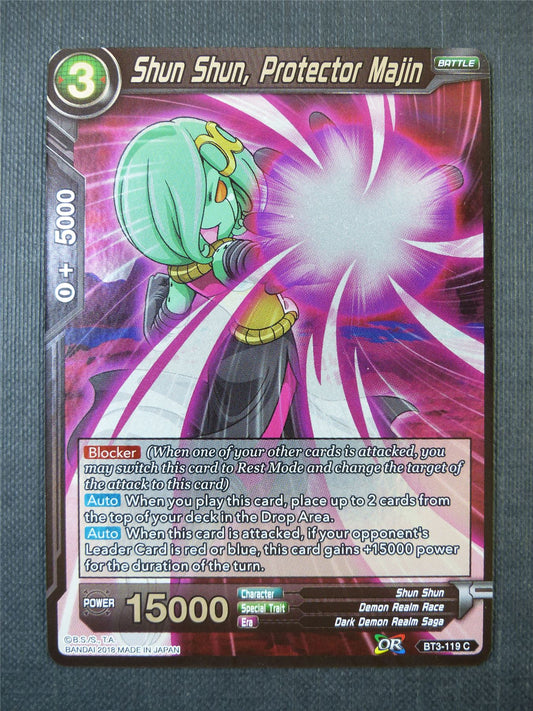 Shun Shun Protector Majin C Foil - Dragon Ball Super Card #A5H