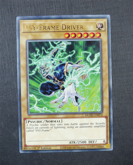 PSY Frame Driver MGED Rare 1st Ed - Yugioh Card #5DU