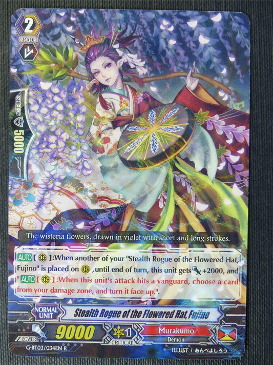 Stealth Rogue of the Flowered Hat Fujino G-BT03 R - Vanguard Card #7Y2