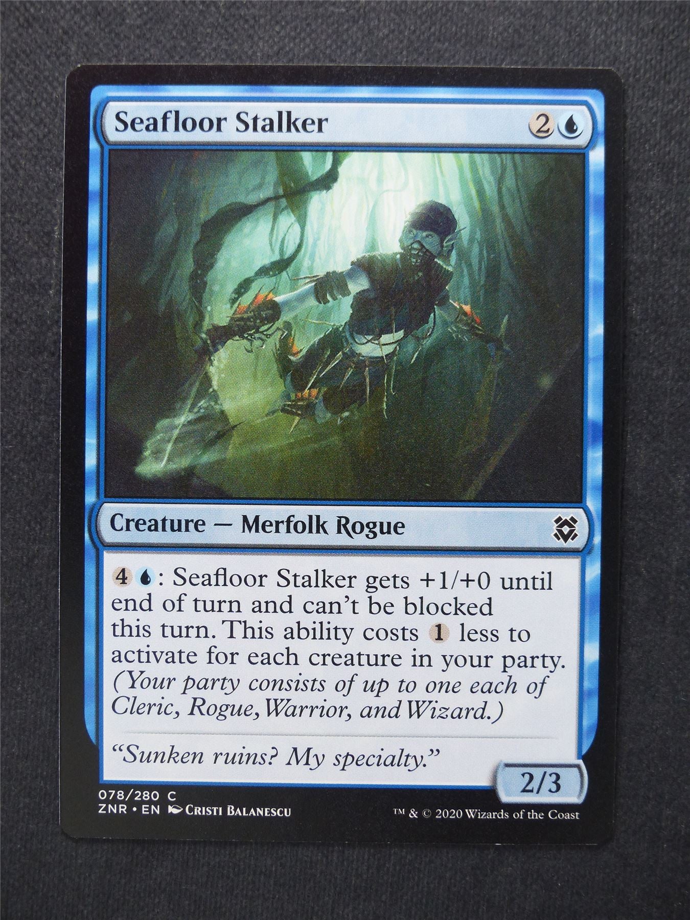 Seafloor Stalker - Mtg Magic Cards #U8