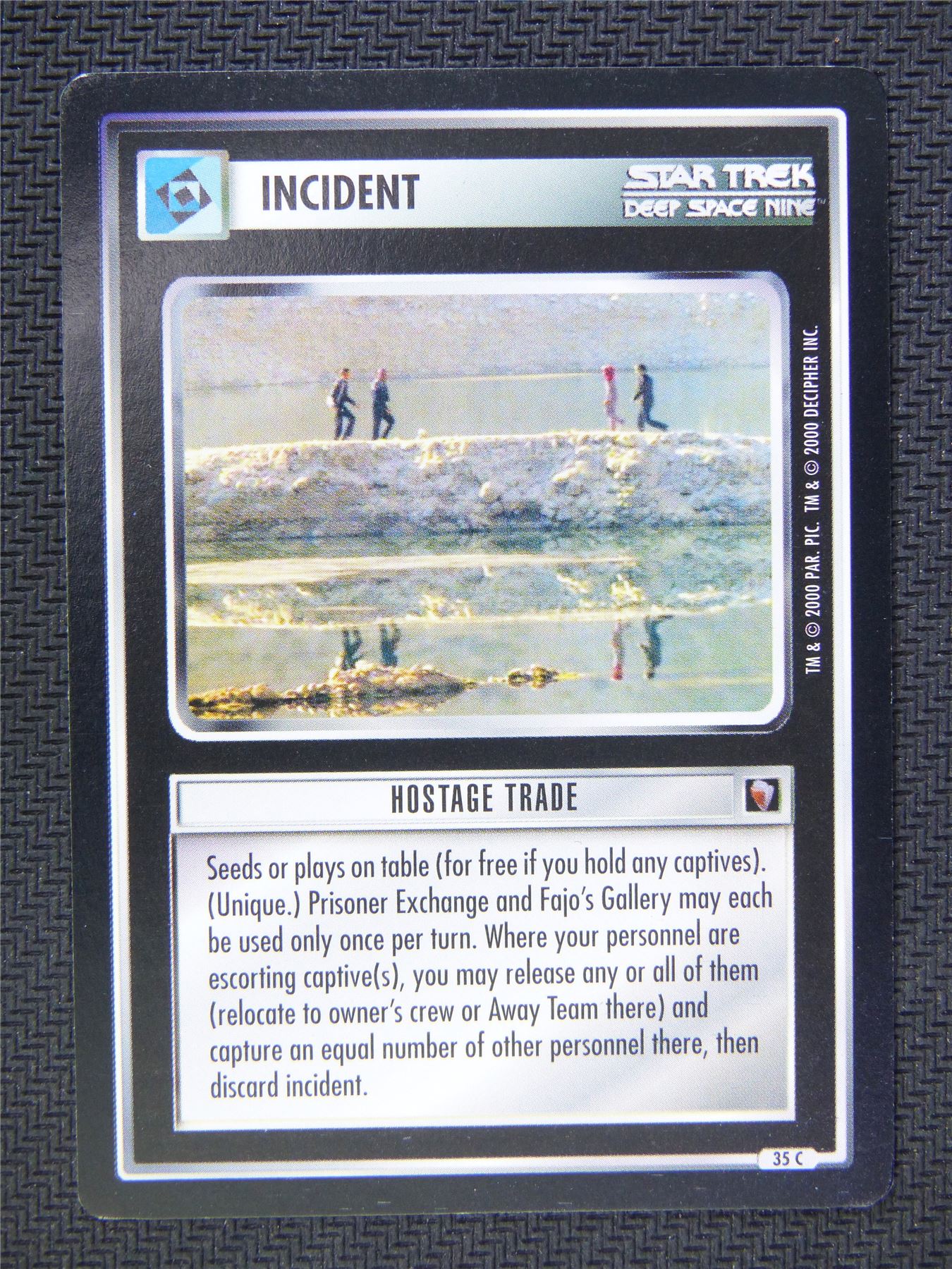 Incident Hostage Trade - Star Trek CCG Deep Space Nine #59P