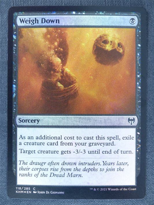 Weigh Down Foil Collector