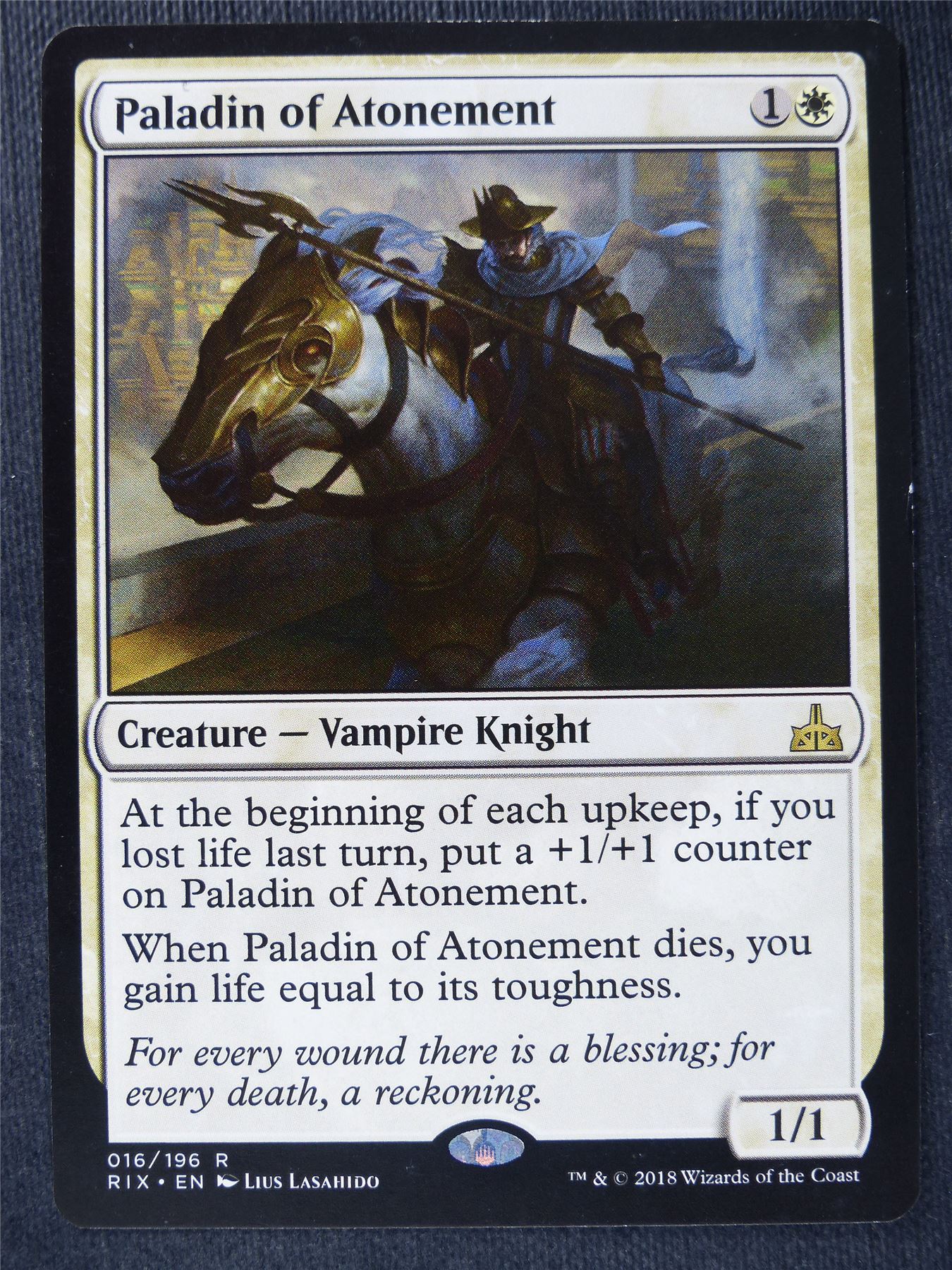 Paladin of Atonement - Mtg Magic Cards #QX