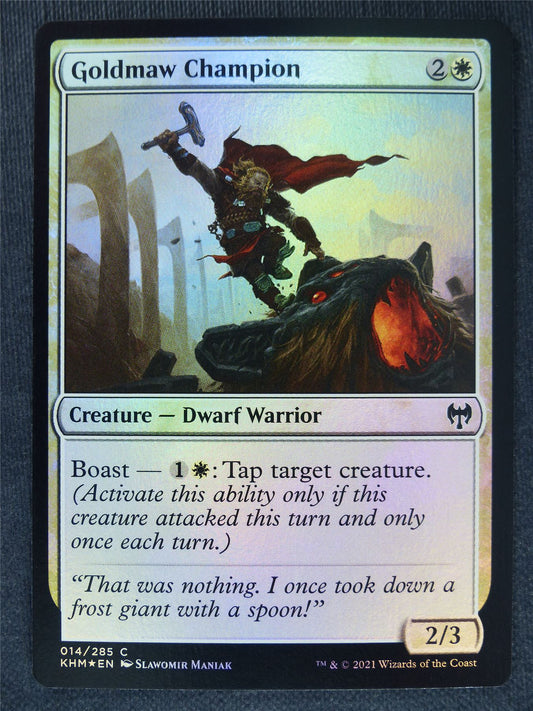 Goldmaw Champion Foil Collector
