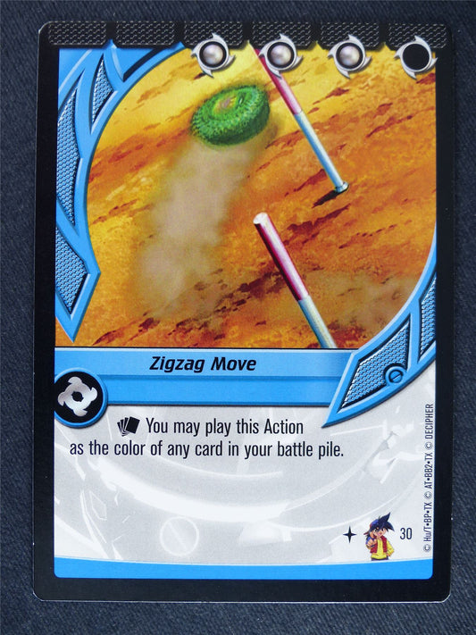 Zigzag Move 30 - Beyblade Cards #WJ