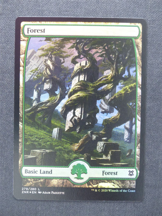 Forest Full Art 279/280 Foil - Mtg Magic Cards #61