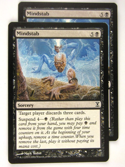 MTG Magic: The Gathering Cards: MINDSTAB x2: TSP