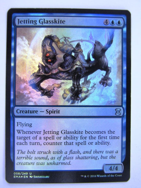 MTG Magic Cards: Eternal Masters: JETTING GLASSKITE FOIL # 12A68