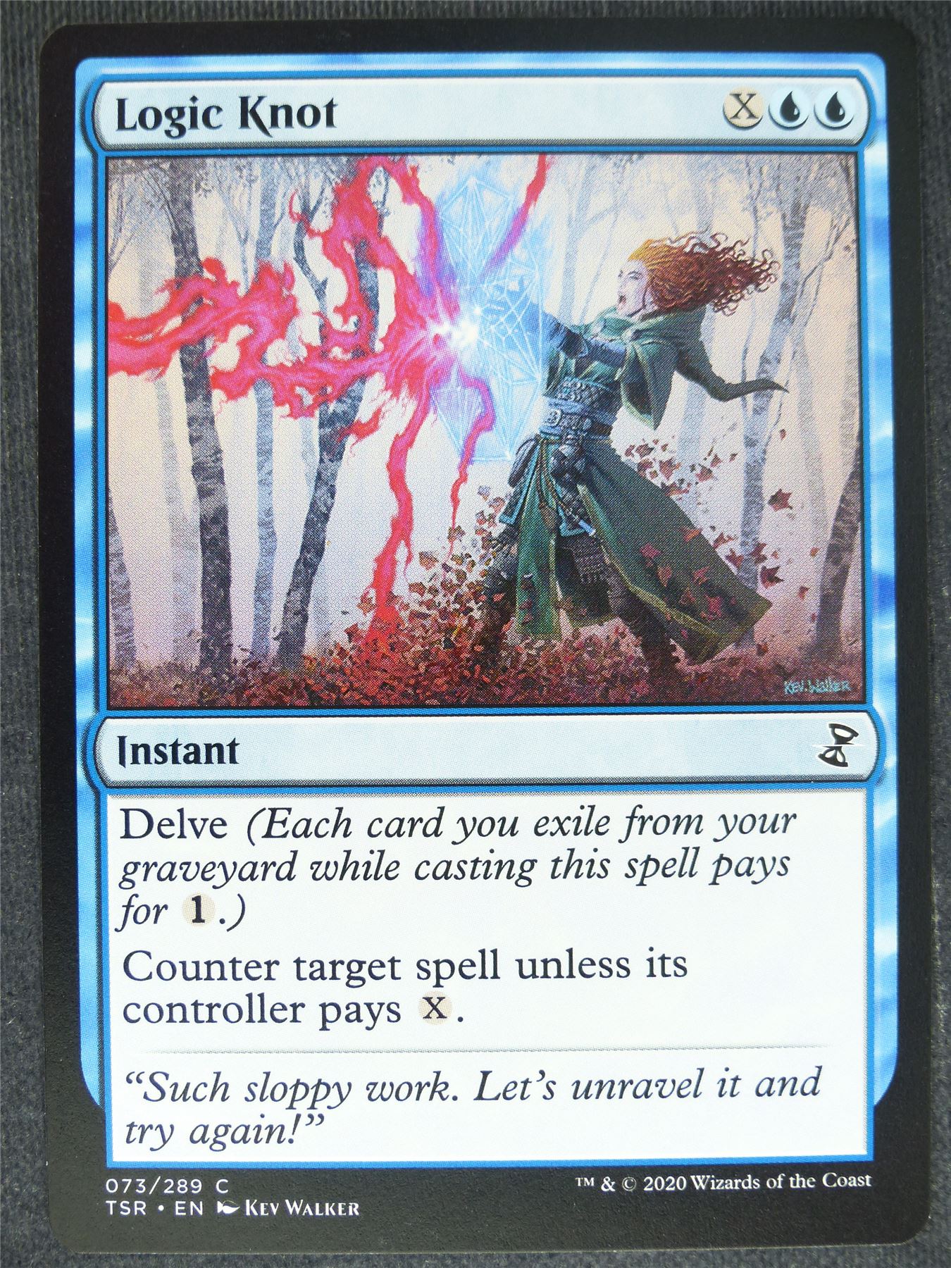 Logic Knot - Remastered - Mtg Magic Cards #TZ