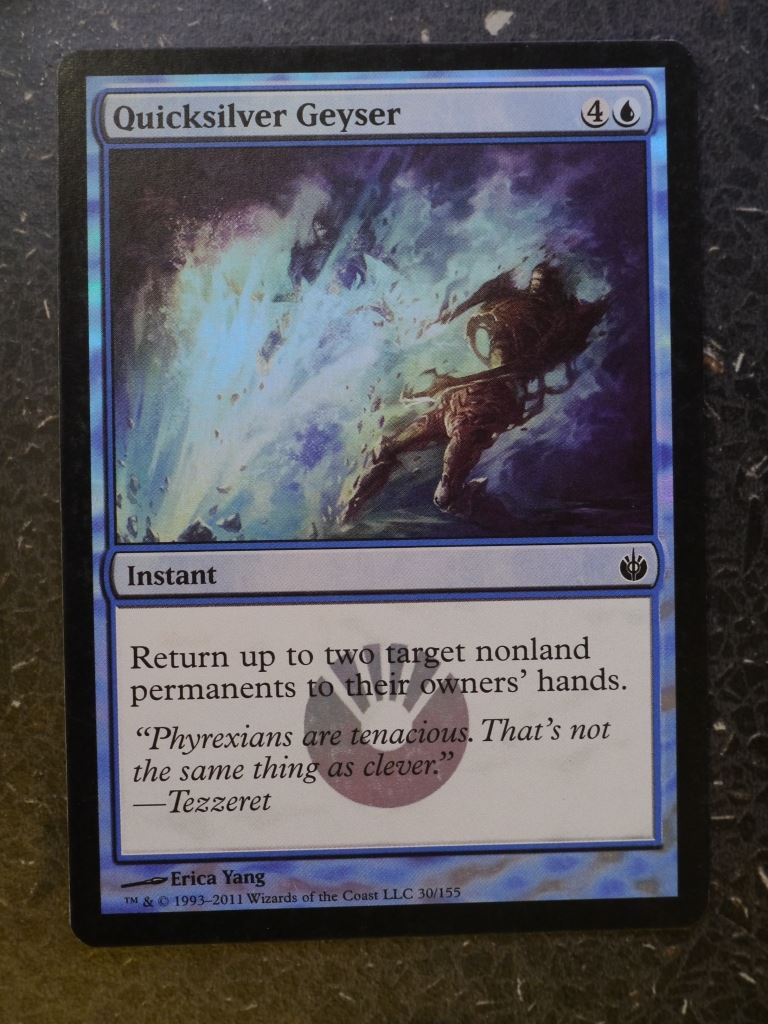 MTG Cards: QUICKSILVER GEYSER  FOIL # 5C46