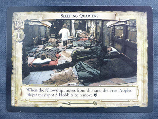 Sleeping Quarters 7 U 333 - LotR Cards #2Y3