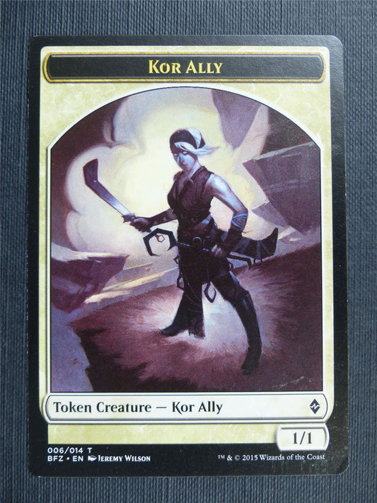 Kor Ally Token - Mtg Magic Cards #44W